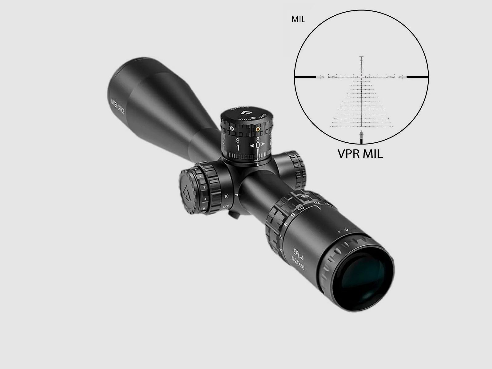 ARKEN OPTICS EPL-4 6-24×50 FFP Mil