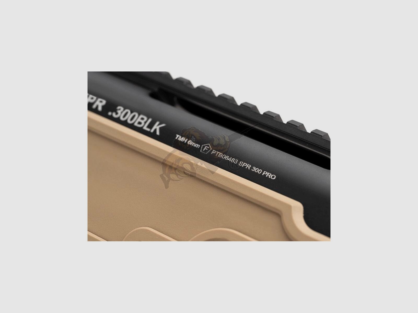 SPR 300 Pro Airsoft Sniper Rifle in Black/Tan free from 18 years, image 14 of 14