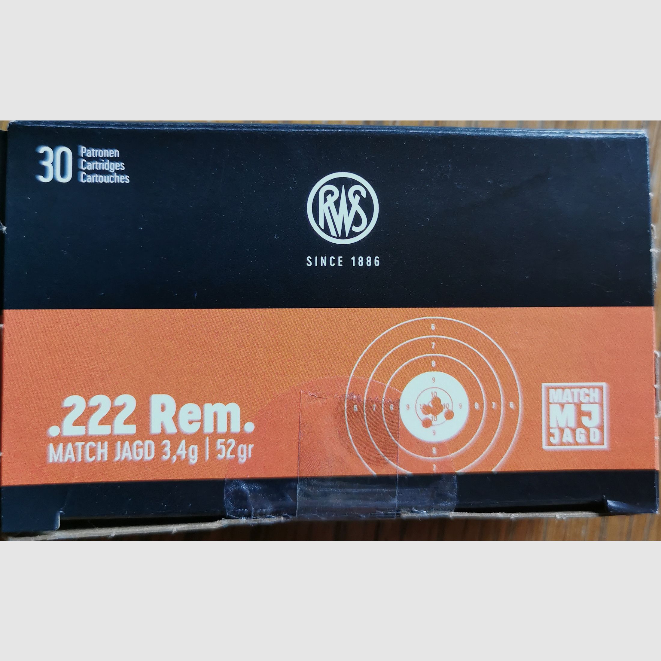 RWS cases, cal. .222