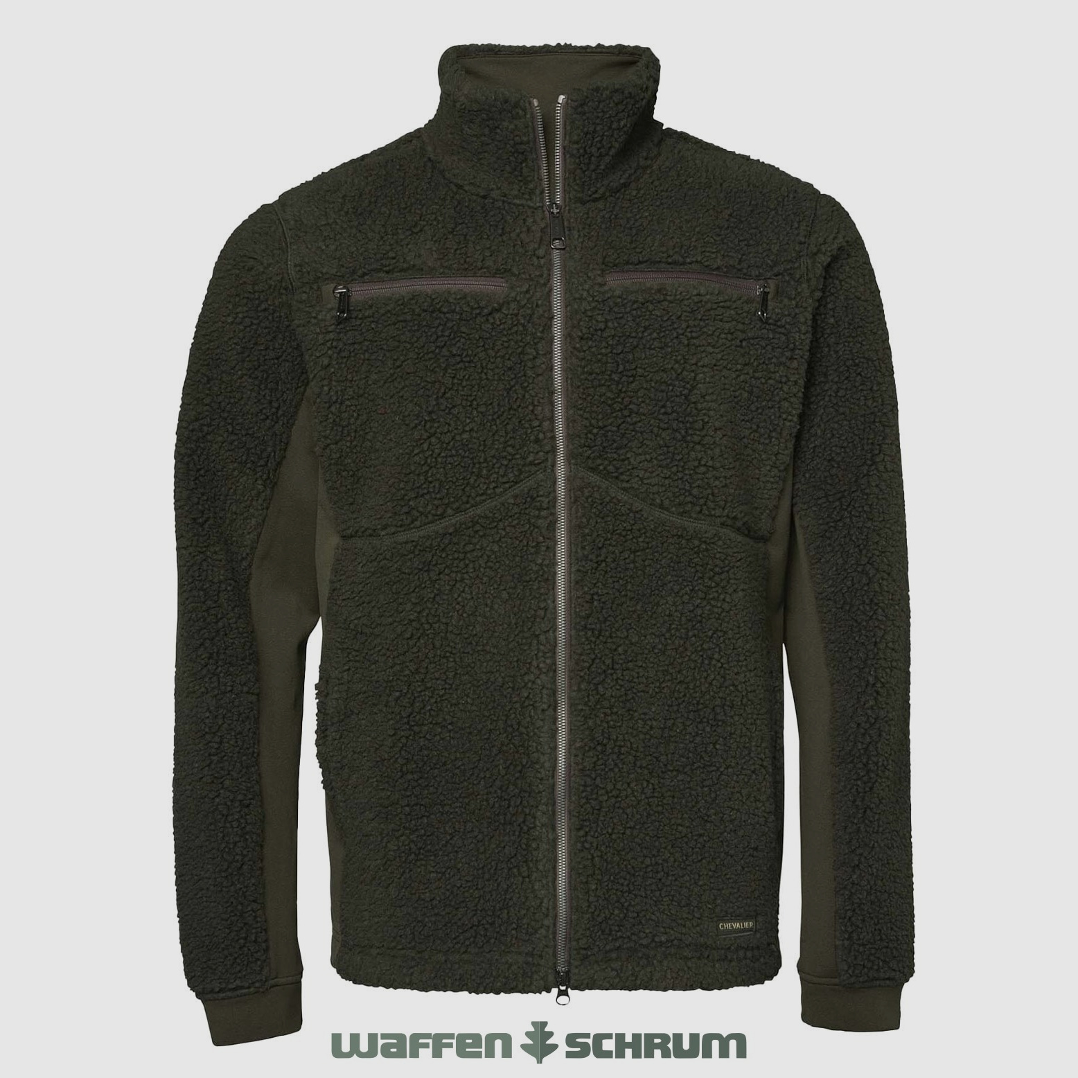 Knight Faserpelz jacket Root Wool Midnight Pine