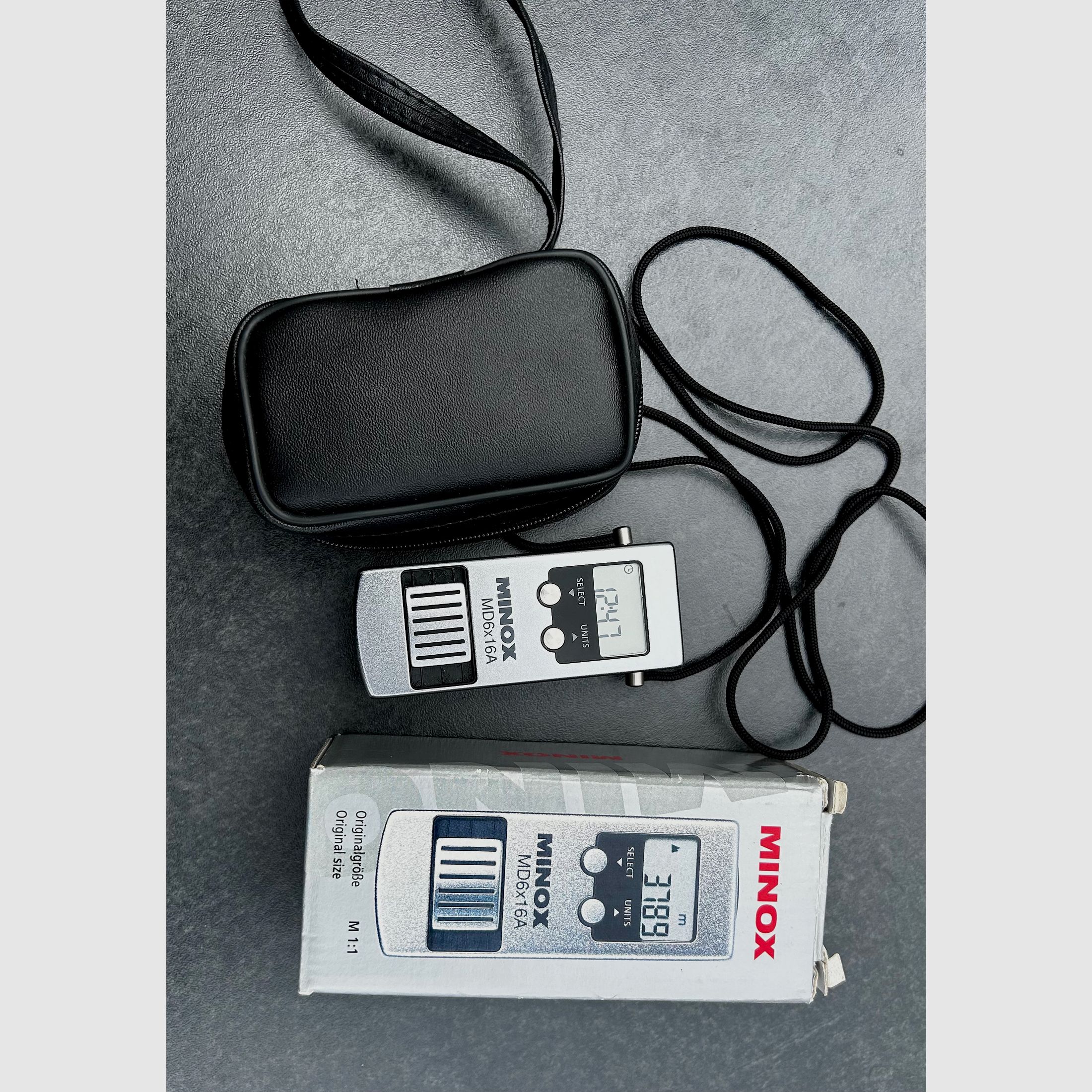Monokular Minox MD 6x16A - teleskop kieszonkowy z wbudowanym wysokościomierzem