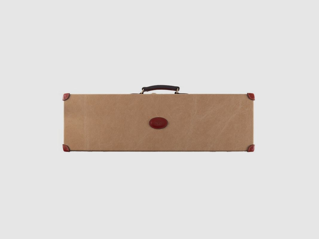 TASCHE AUS CANVAS UND LEDER FÜR SEITENBÜCHSEN UND ÜBER-UNTER-BÜCHSEN 80CM, Bild 1 von 4
