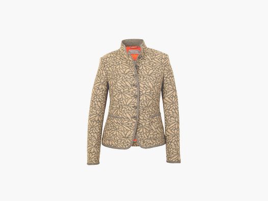 WHITE LABEL Janker Damen Braun Grau