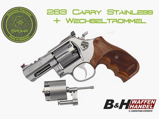 Spohr 283 Carry z wymiennym bębnem 9mm Luger