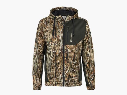 Rits Hoodie Percussion Riet Camo Nat
