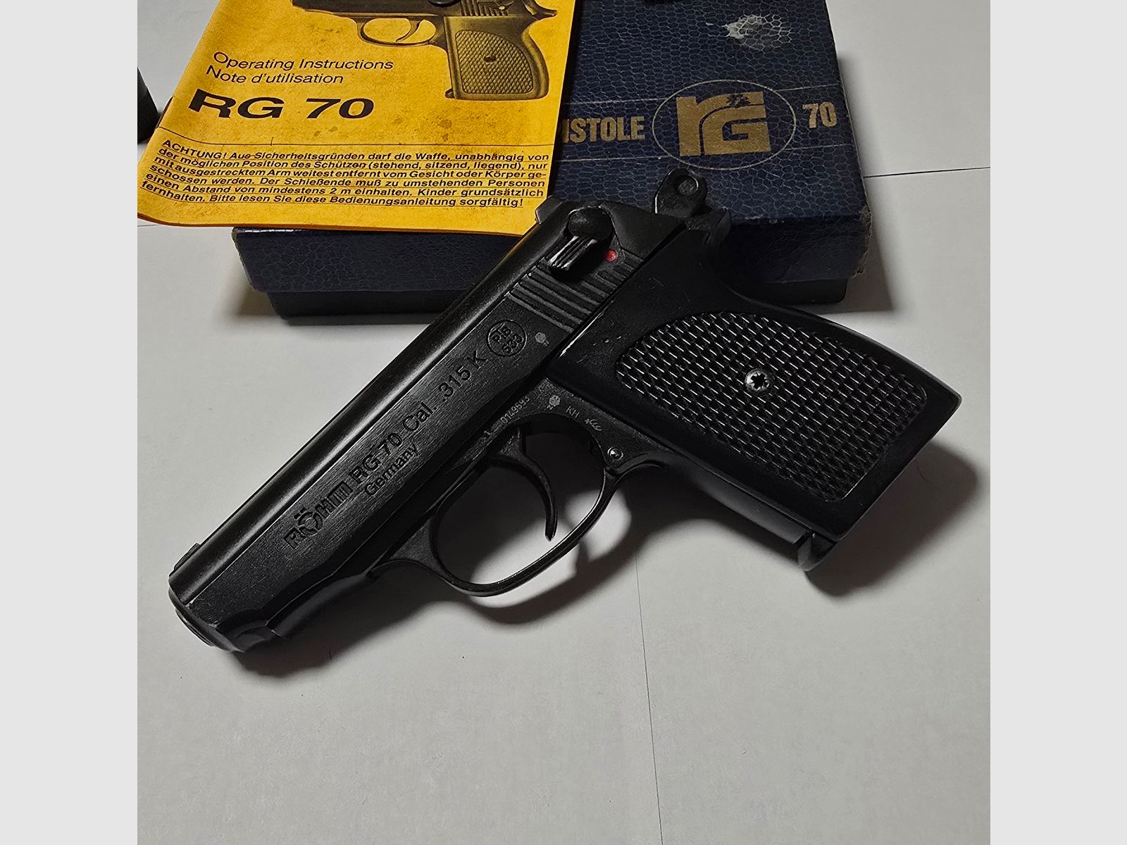Röhm RG 70 selten .315 Knall PTB 633