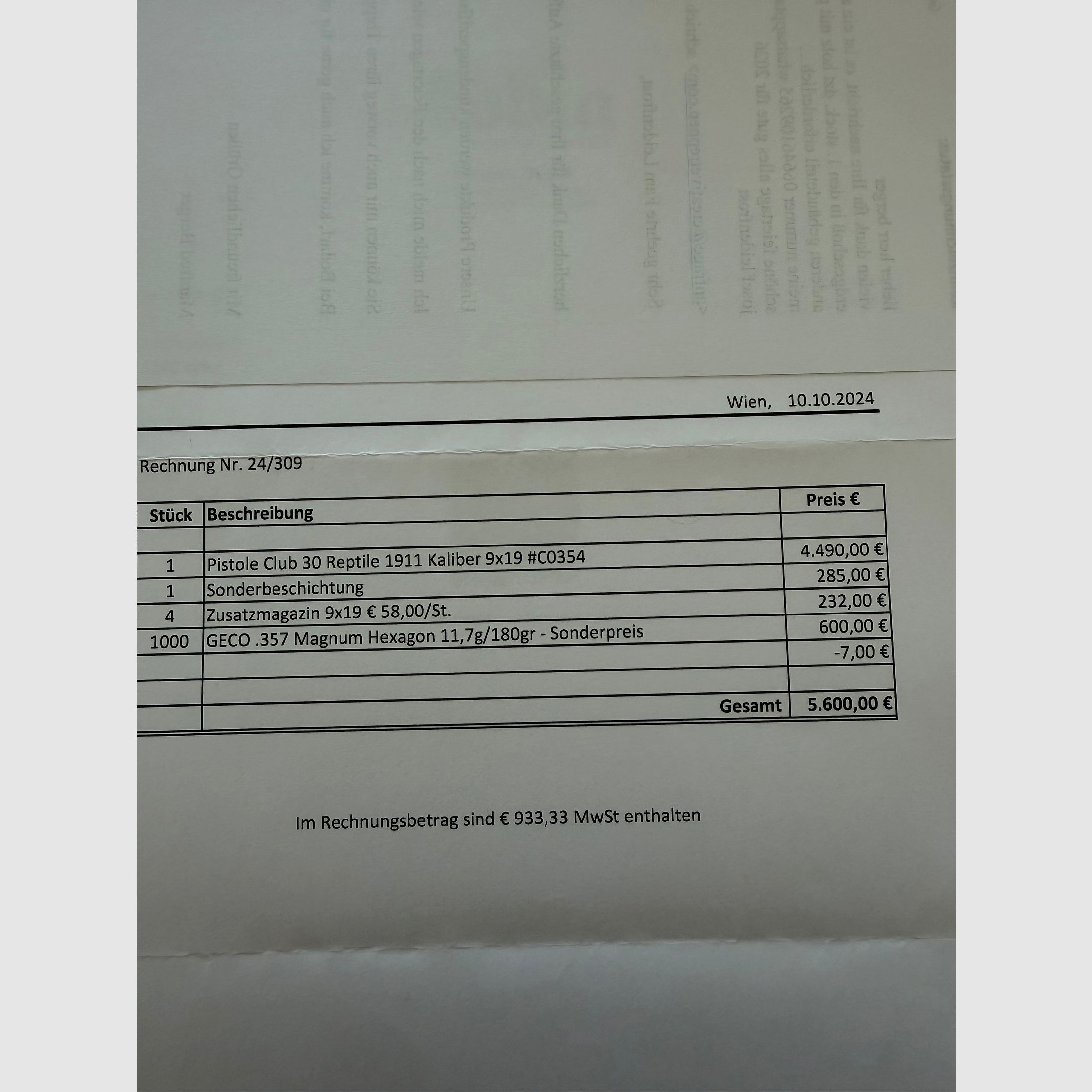 PISTOLE Club 30 Rettili 1911 Calibro 9x19