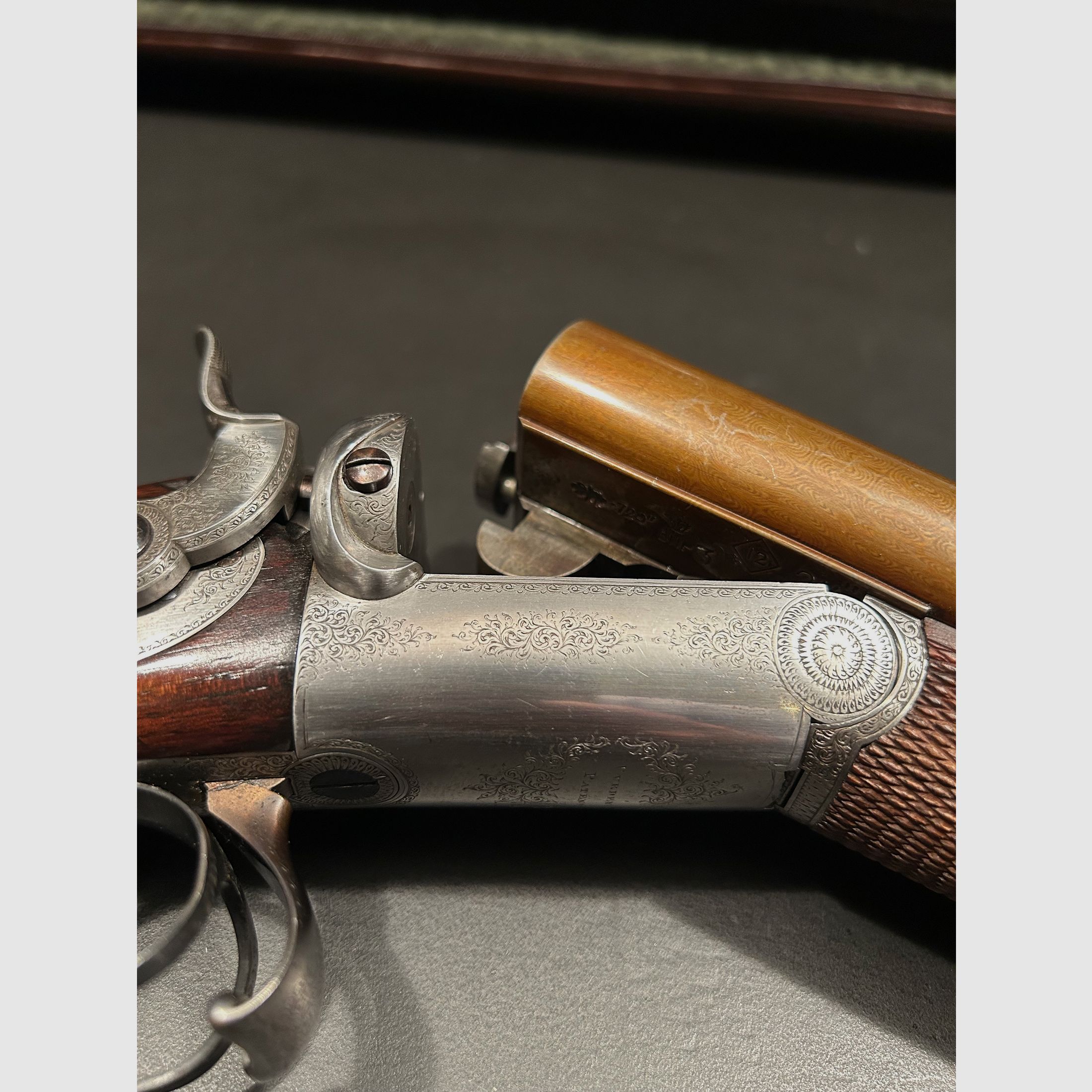 Purdey & Son strzelba podwójna 12/65 - historyczna broń myśliwska