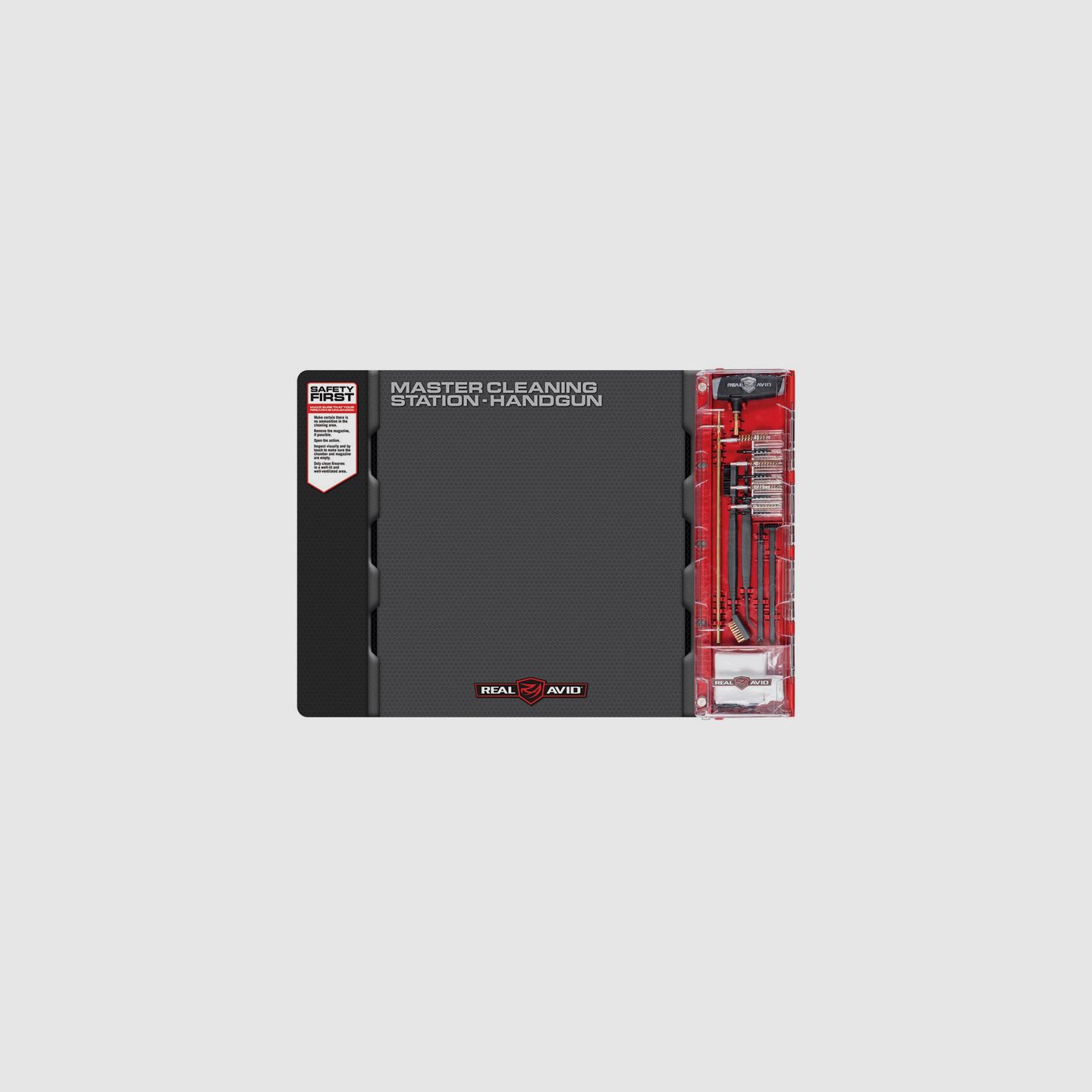 Tappetino REAL AVID con set di attrezzi per armi corte