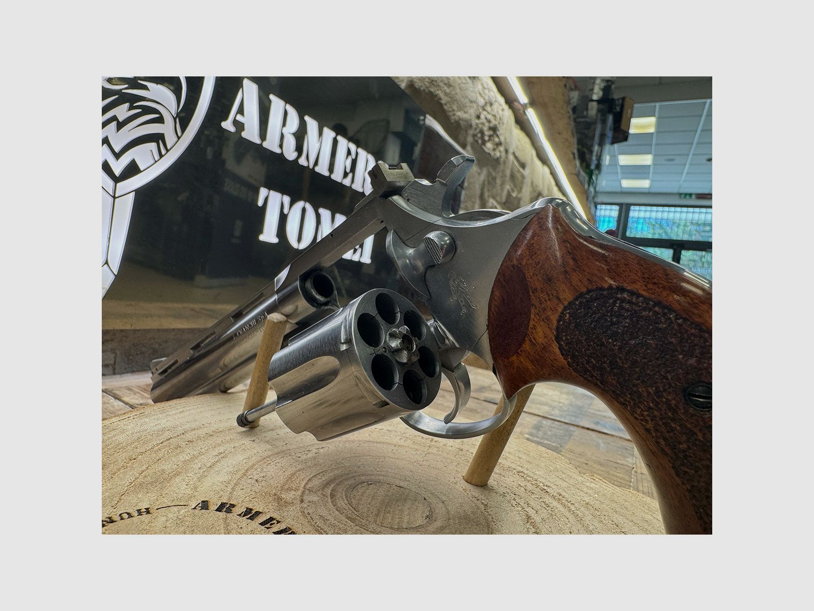 GEBRAUCHT – REVOLVER – FRANCHI MOD. RF83 | 6″ Kal. 38 SPECIAL, Bild 3 von 6