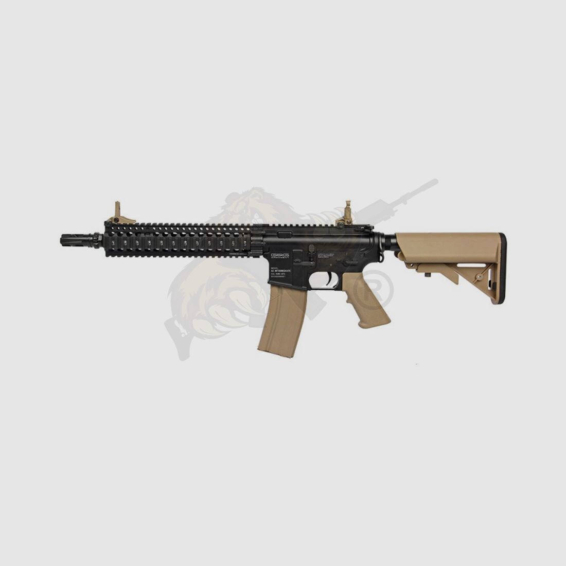 G&G GC18 MOD1 mit ETU in Schwarz/Tan Airsoft S-AEG frei ab 18