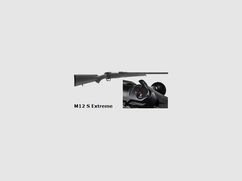 Mauser M12 Extreme (Handspannung) Mündungsgewinde Repetierbüchse