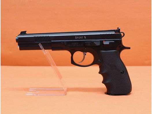 CZUB/ Waffen Oschatz Ha.Pistole 9mmLuger Waffen Oschatz CZ 75 Sport II DA/SA Abzug 6" Lauf/ Sportvisierung (9mmPara/9x19)