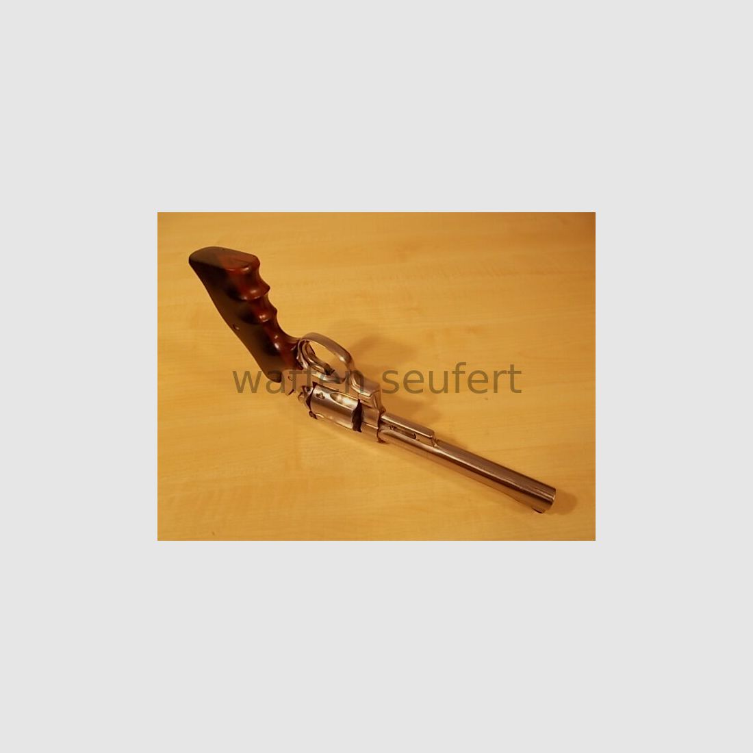 Ruger Security Six 6 inch stainless sport revolver.