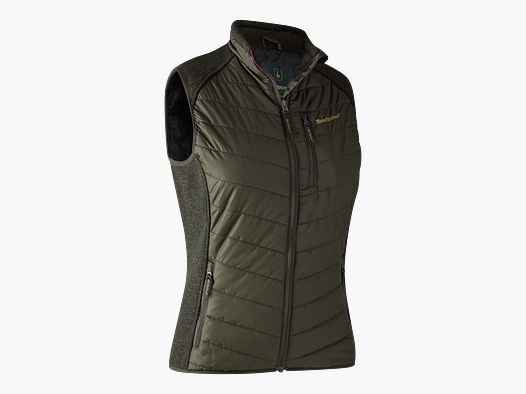 Deerhunter Lady Caroline Padded Waistcoat Timber 46