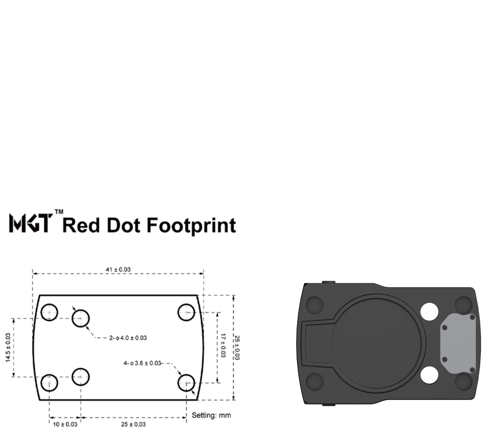 Visor de punto rojo Vector Optics Frenzy FA 1x17x20 MRT - MGT - SCRD-M68, imagen 5 de 15