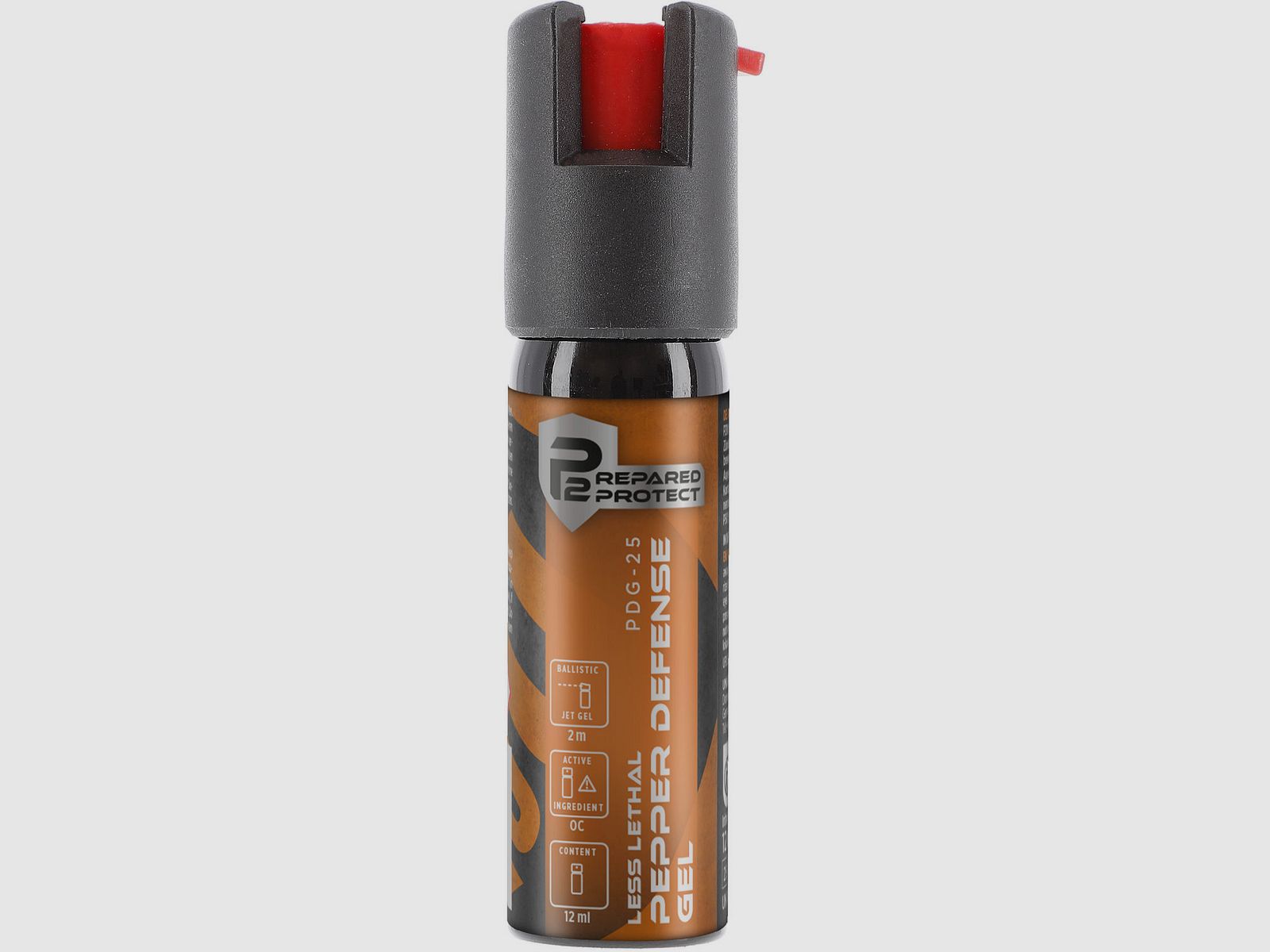P2P PDG-25 Pepper Gel, 12ml ballistic