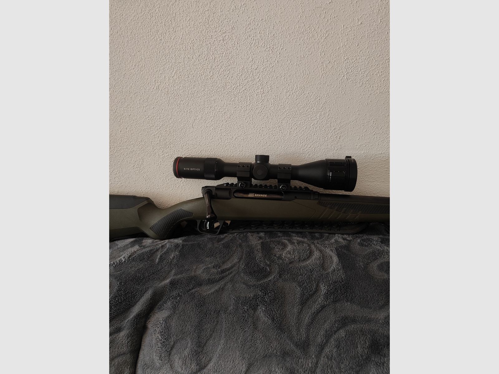 Savage rifle de cerrojo recto