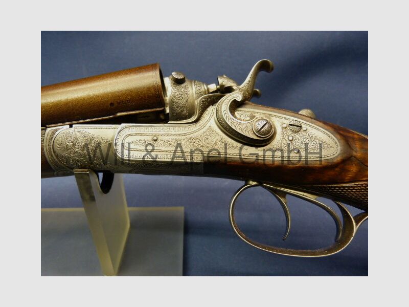 Barella gunmaker Berlin double-barreled shotgun