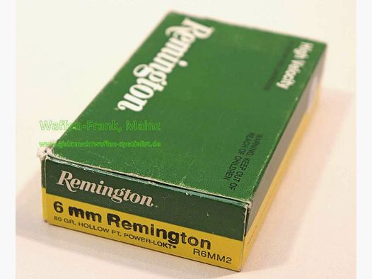 Remington - USA Büchsenpatronen 6mmRem