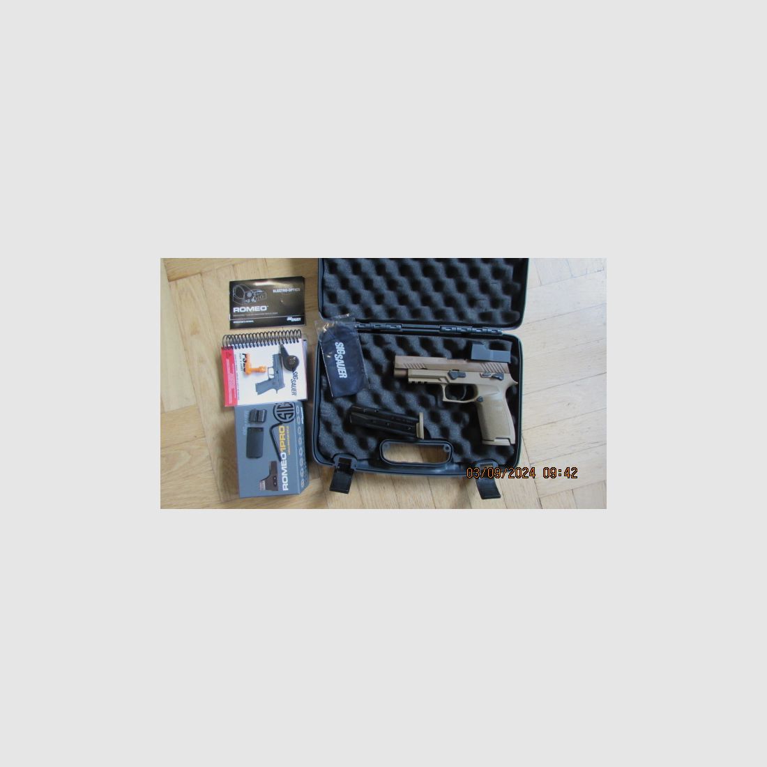 Sig Sauer P320 M17 Coyote mit Romeo 1 PRO 6MOA