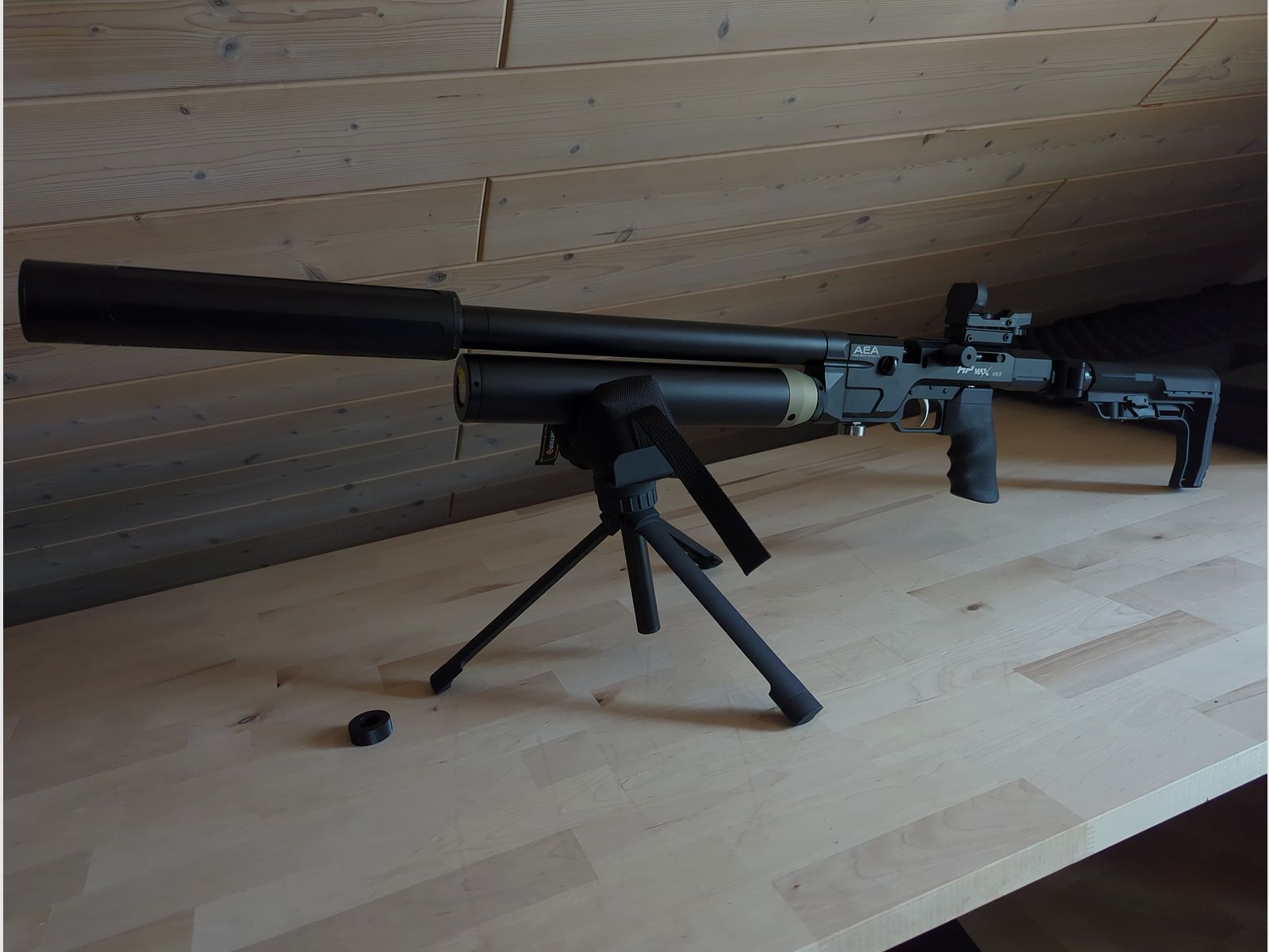 AEA HP Max 2 Schalldämpfer DonnyFL Emperor v3 inklusive Adapter und Extender
