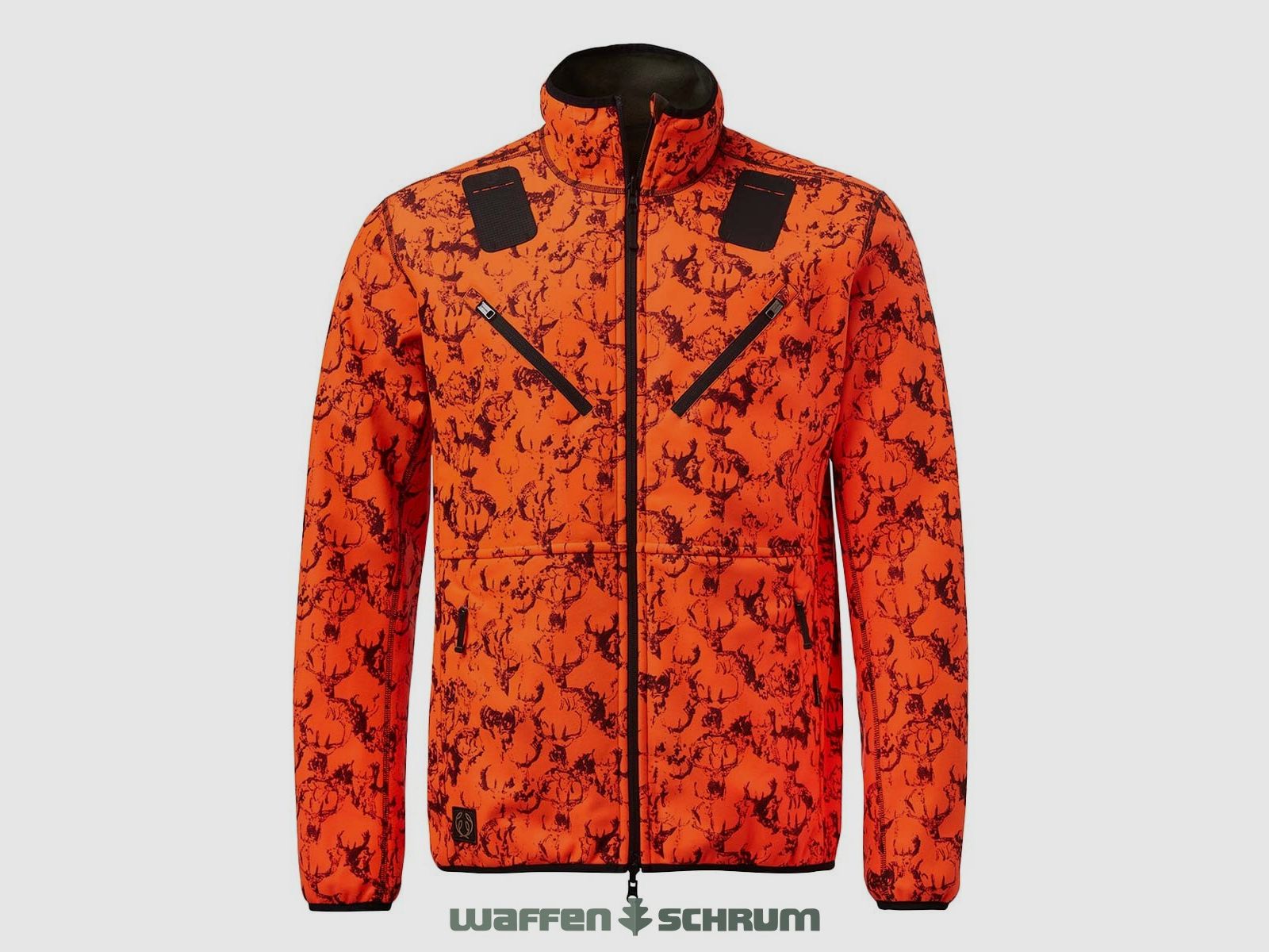 Knight Wendejacke Mist Windblocker High Vis Orange Deer