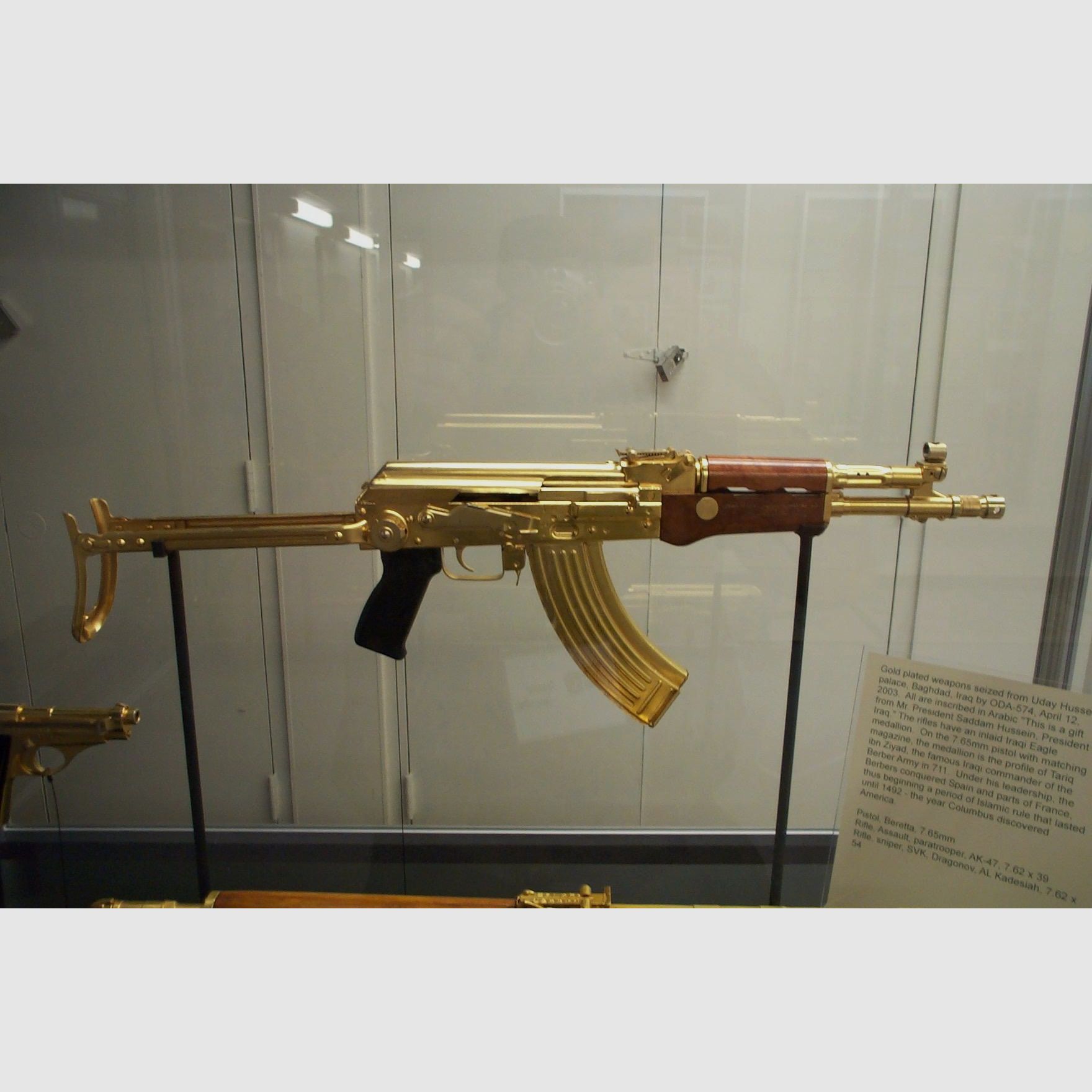 Unassembled AK combo corn holder / gas block -> Perfect for Zastava Iraqi Tabuk build (Galil RK62 Vektor R4 and clones)