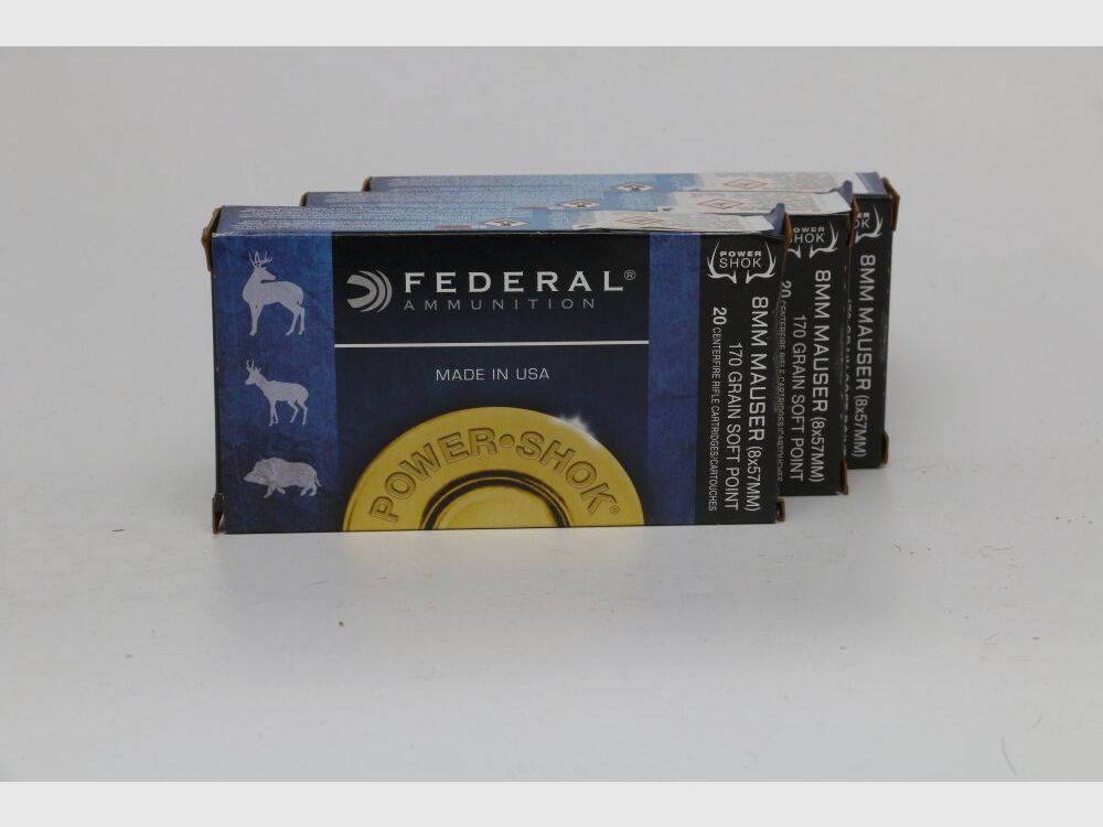 Federal Munition 8x57 IS Teilmantel SP Softpoint