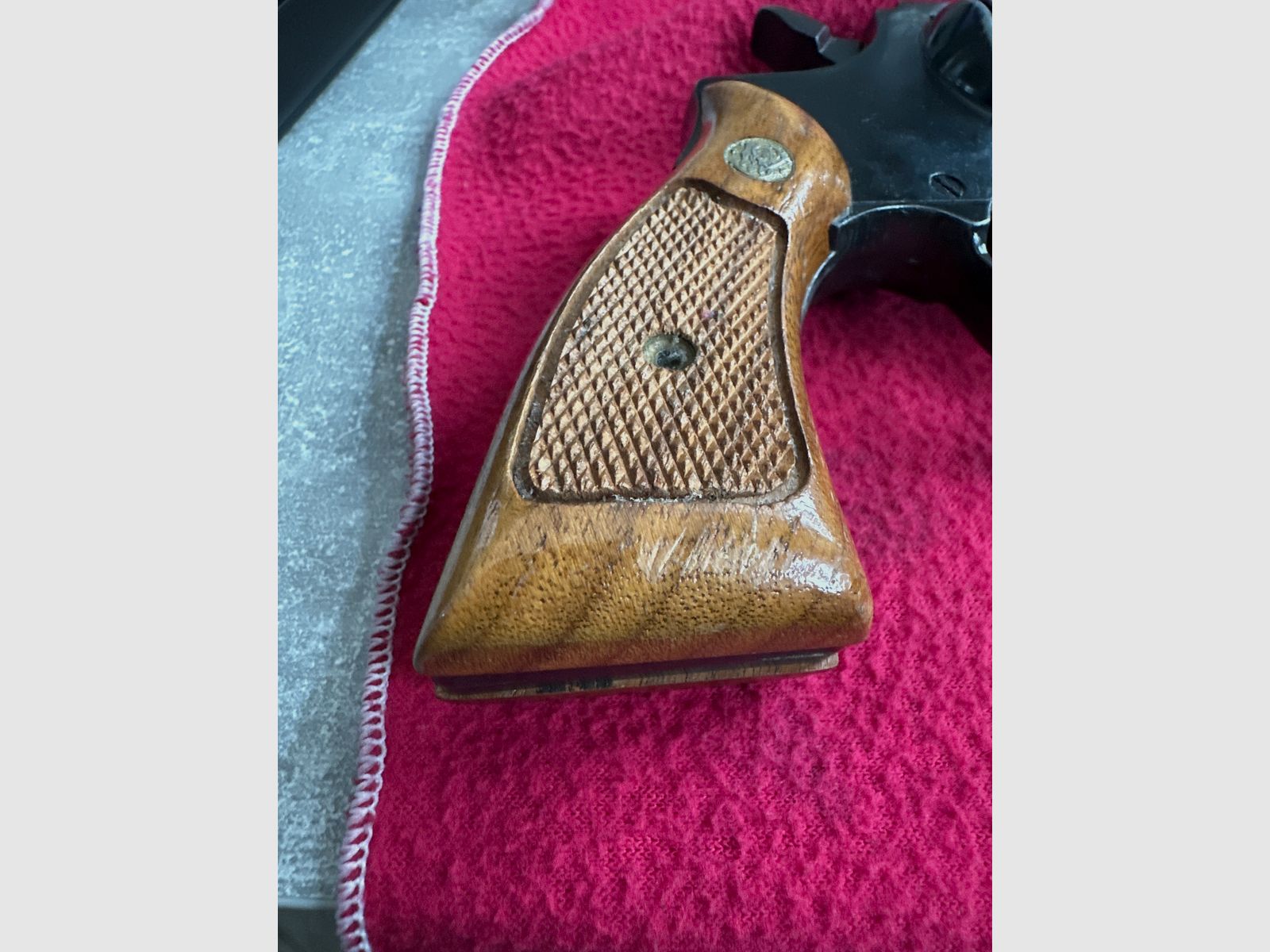 Reck Wildcat model Panther PTB 178 with S&W grips cal. 380 blank