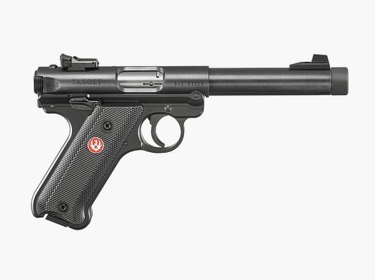 PISTOLET RUGER MARK IV TARGET .22 LR 5,5"/13,97CM BLUED