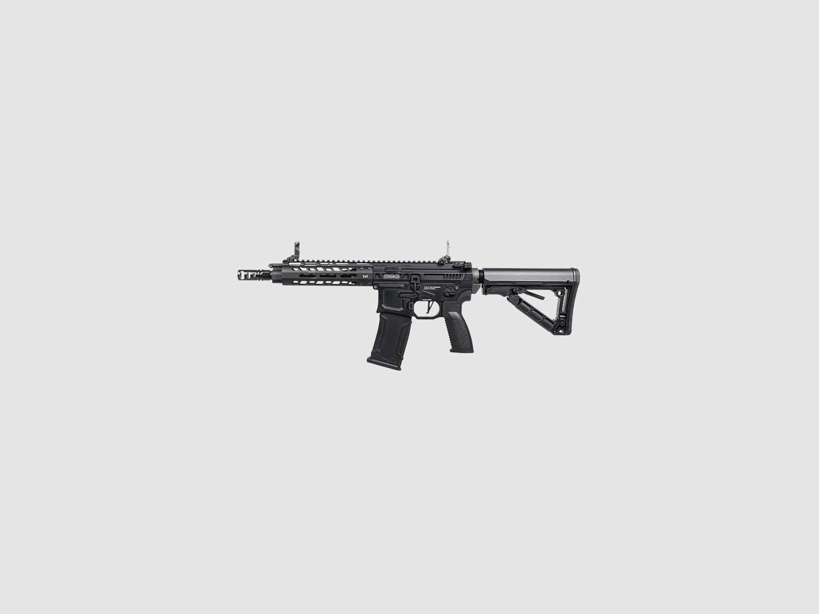 G&G MGCR 556 GBB w czarnym kolorze Airsoft wolny od 18