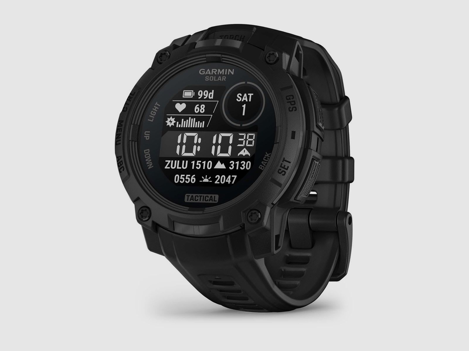 Garmin Instinct 3 Solar Tactical Edition 45 mm negro, imagen 1 de 8
