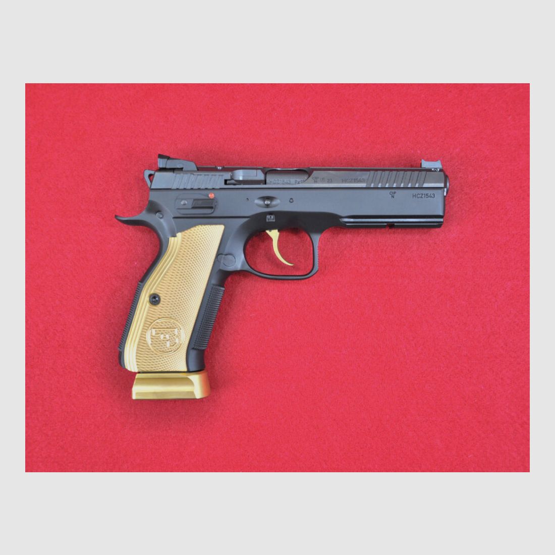 CZ Shadow 2 OR Special Edition Golddigger 9mm Luger