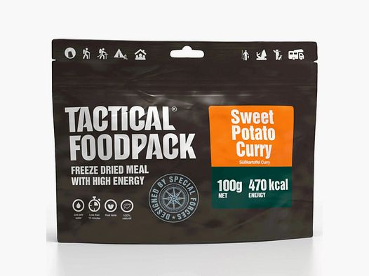 Tactical Foodpack Hoofdgerecht Zoete Aardappel Curry