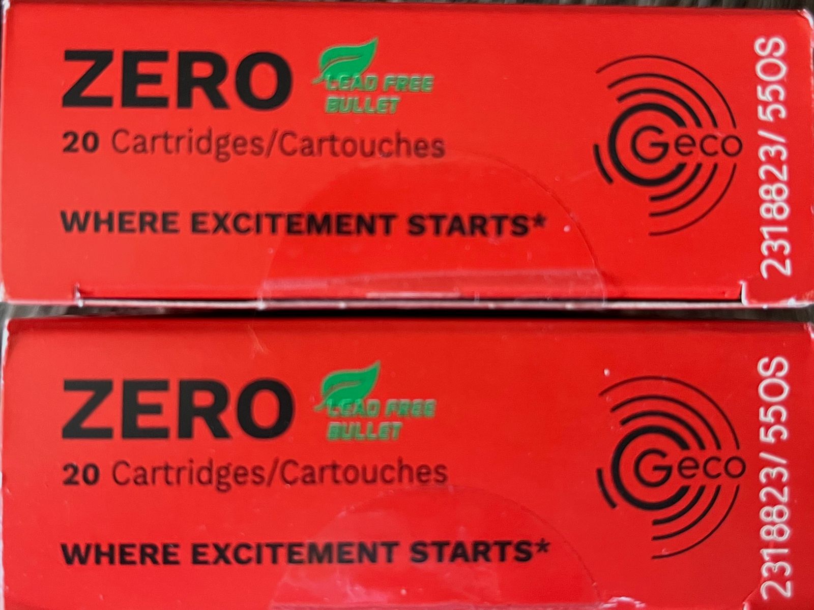 Munitie GECO Zero .308 Win.  ** 7 x 20 OVP **