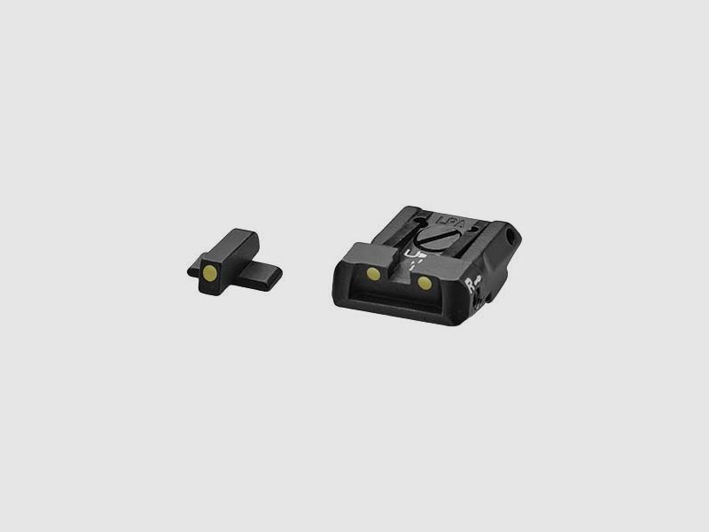LPA Sights Luminova Mikrometervisier Set - SPL20SS