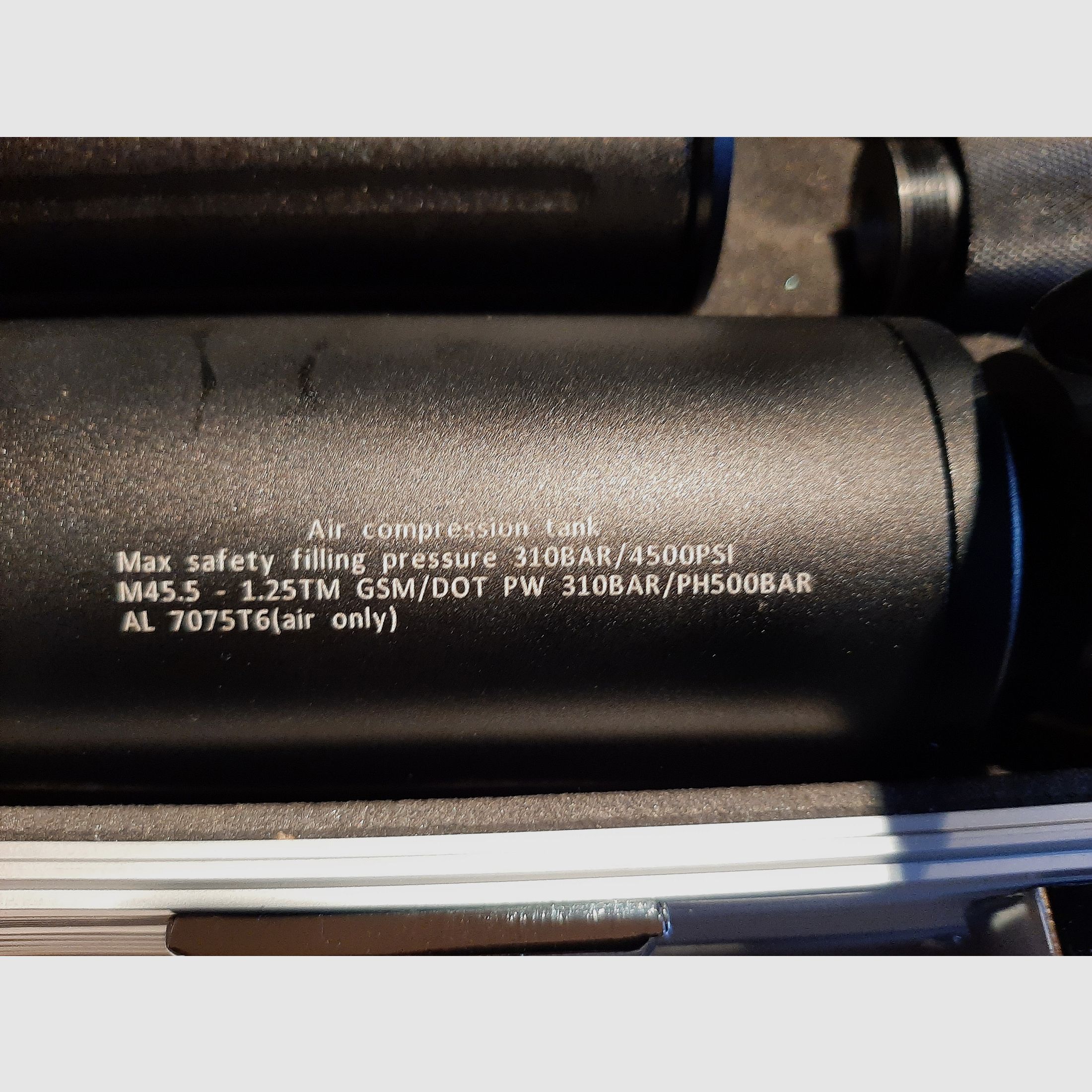 AEA HP MAX 9MM Luftgewehr F Version inkl. Schalldämpfer Pressluftflasche 300 Bar.  Tüf  2030