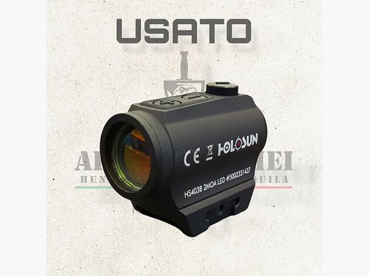 USED – RED DOT – HOLOSUN – HS403B 2MOA