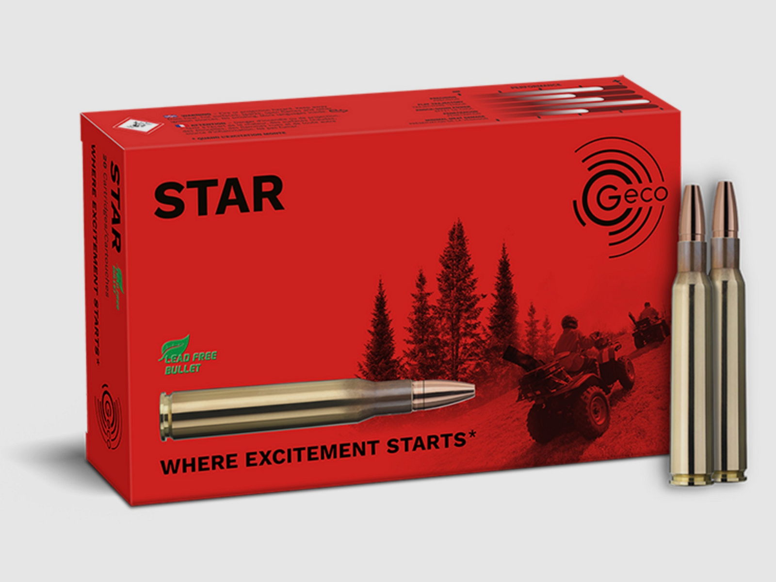 Geco STAR 2420977 7x64 9,1 g 140 grs. Bezzawodowy pocisk deformujący
