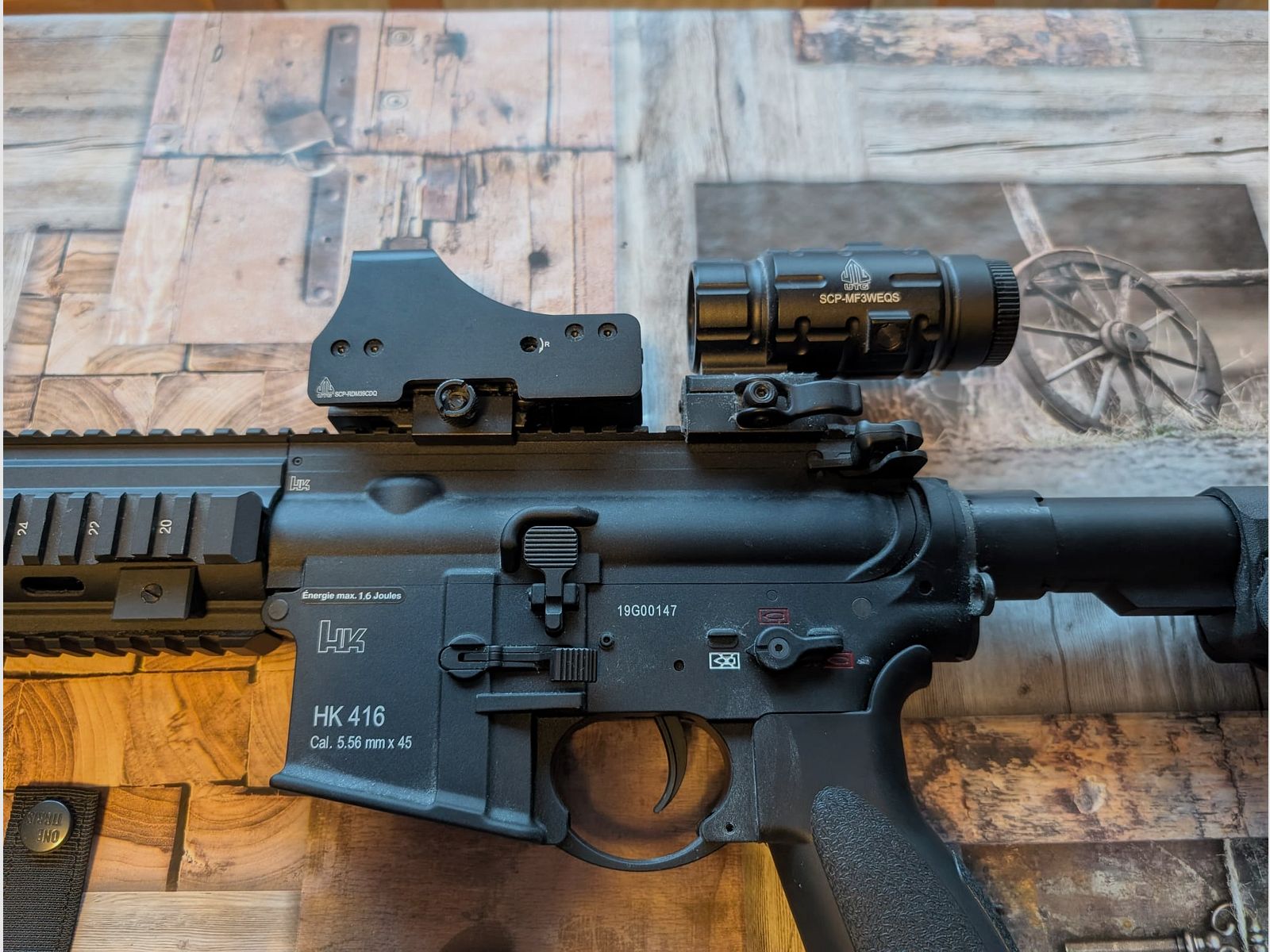 VFC Heckler&Koch HK416 S-AEG czarny
