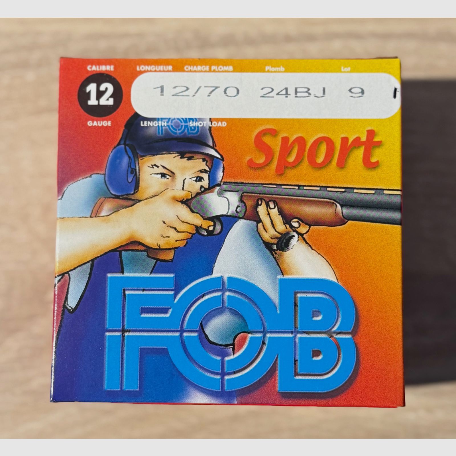 FOB Skeet - 12/70 - 24g - Nr. 9 (2,0mm) - Piombo