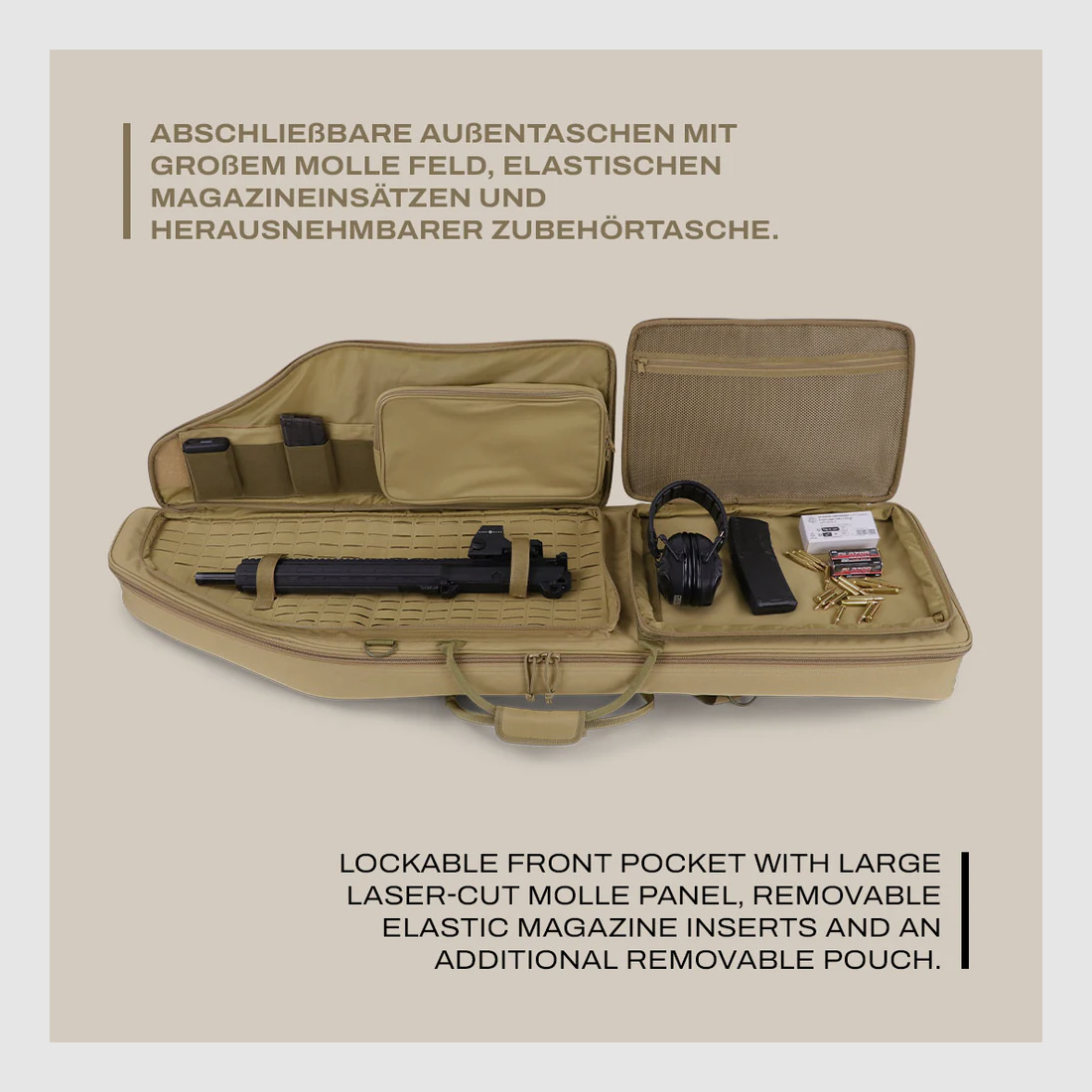 Winter Guncases Bolsa para Rifle 130 cm