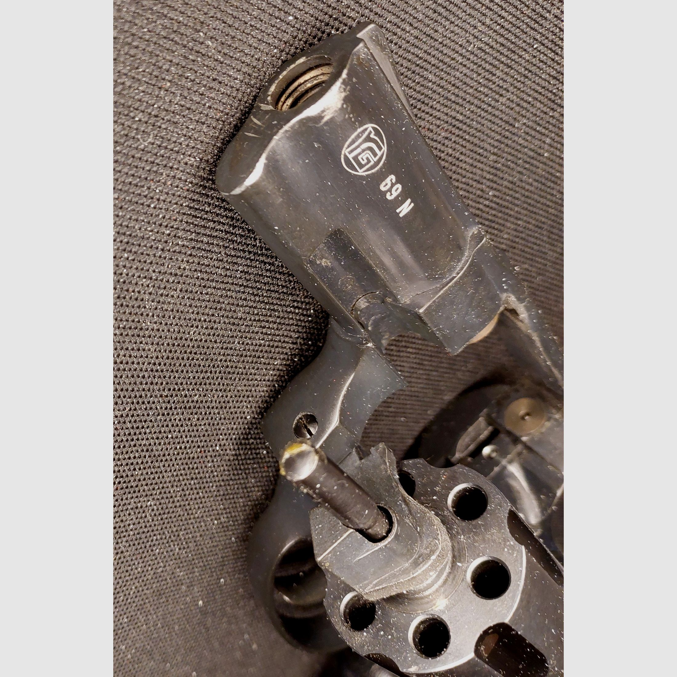 Röhm RG69 Schreckschuss Revolver brüniert (PTB 341) Rg 69 Stahltrommel OVP