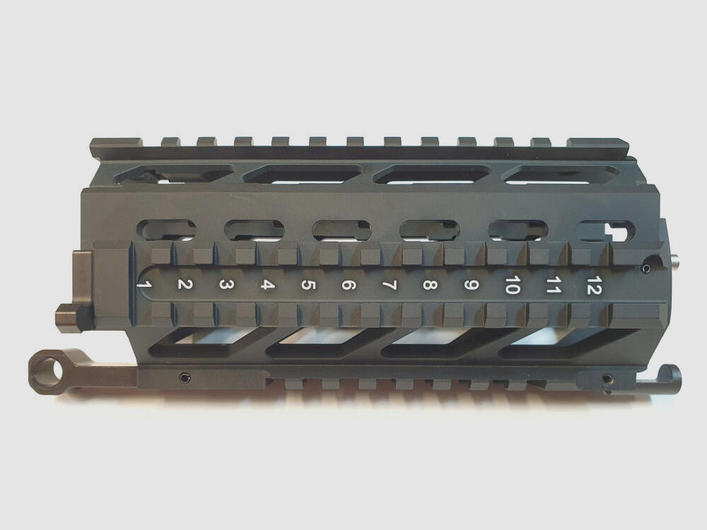 WFN Schweiz Schweizer WFN Quad Rail Vorderschaft Handguard für SIG 552 / 553 / SG 553 . Made in Switzerland