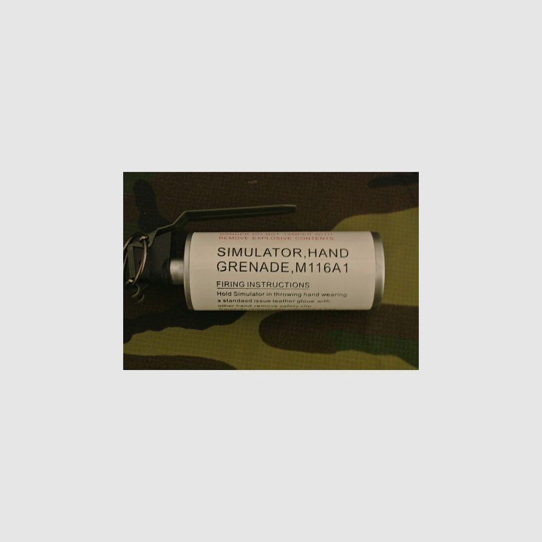 M116A1 Dummy Grenade Airsoft softair Gotcha Ausrüstung Big Dragon BD7985 Handgrante