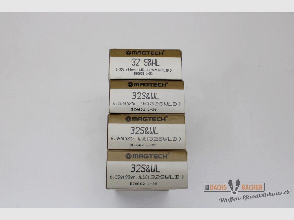 Magtech .32 S&W long WC Wadcutter LWC 6,35g/98gr. 50 strzałów
