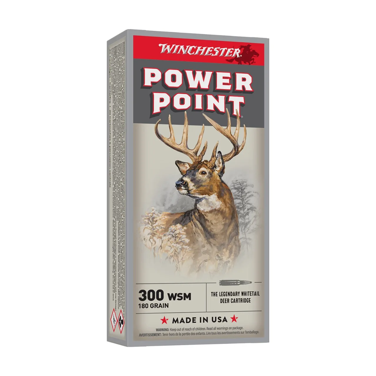.300 WSM WINCHESTER SUPER X JSP 180gr