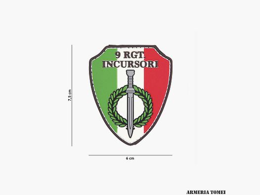 PATCH – 3D PVC 9 RGT INCURSORI