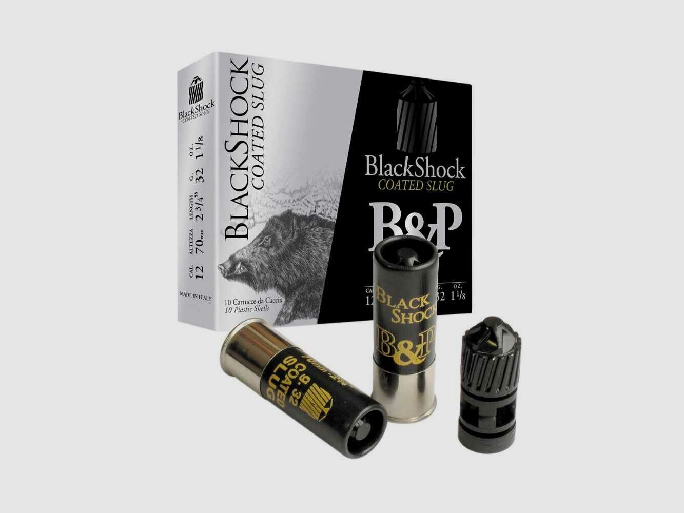 Baschieri & Pellagri 4 BP Black Shock Slug - 32g - 10 Stk